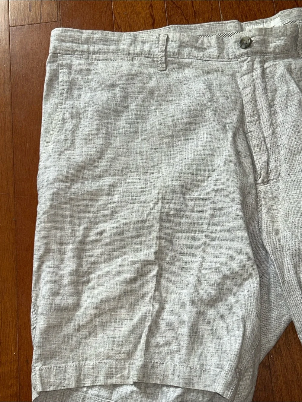 Goodfellow & Co Linen Cotton Blend Linden Shorts Size 42 9” Inseam Resortwear